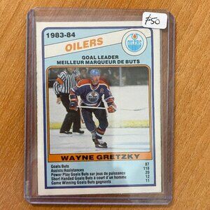 1984-85 O-Pee-Chee #357 Wayne Gretzky TL Edmonton Oilers